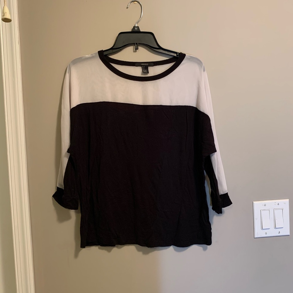 3/4 sleeve top